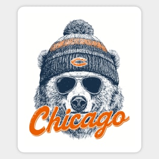 Retro Chicago Bears M5161 Magnet